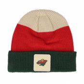 Fanatics - NHL Grön cuff Beanie - Minnesota Wild Showboat Green/Red/Natural Cuff @ Hatstore