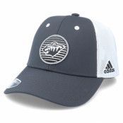 Adidas - NHL Grå trucker Keps - Minnesota Wild Mesh Carbon/White Trucker @ Hatstore