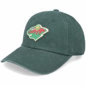 American Needle - NHL Grön unconstructed Keps - Minnesota Wild New Raglin Green Dad Cap @ Hatstore