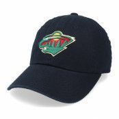 American Needle - NHL Svart unconstructed Keps - Minnesota Wild Blue Line Black Dad Cap @ Hatstore