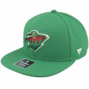 Fanatics - NHL Grön snapback Keps - Minnesota Wild Primary Logo Green Snapback @ Hatstore