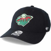 Keps Minnesota Wild Contender Black Flexfit - 47 Brand - Svart Flexfit