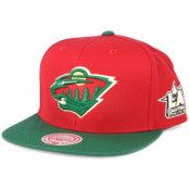 Keps Minnesota Wild NHL 2017 ASG 2T Snapback - Mitchell & Ness - Röd Snapback
