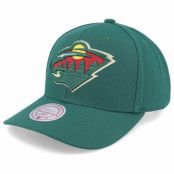 Mitchell&Ness - NHL Grön adjustable Keps - Minnesota Wild Team Ground 2.0 Pro Hunter Green Adjustable @ Hatstore