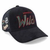 Mitchell&Ness - NHL Svart trucker Keps - Minnesota Wild Min Wild Times Up Black Trucker @ Hatstore