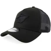 New Era - NHL Svart trucker Keps - Hatstore Exclusive x Minnesota Wild 9FORTY Black A-frame Trucker @ Hatstore