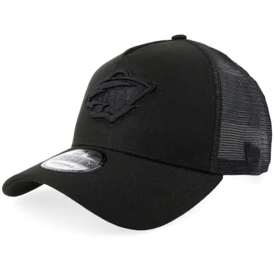 New Era - NHL Svart trucker Keps - Hatstore Exclusive x Minnesota Wild 9FORTY Black A-frame Trucker @ Hatstore