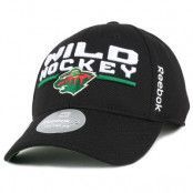 Keps Minnesota Wild Locker Room 3 Flexfit - Reebok