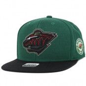 Reebok - Minnesota Wild Two Tone Green/Black Snapback