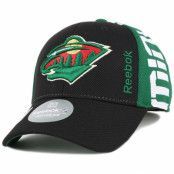 Reebok - NHL Svart flexfit Keps - Minnesota Wild 2016 Draft Flexfit @ Hatstore