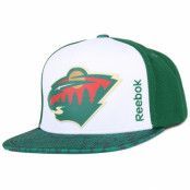 Reebok - NHL Svart snapback Keps - Minnesota Wild Storm Snapback @ Hatstore