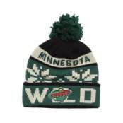 Reebok - Minnesota Wild Faceoff Cuffed Pom