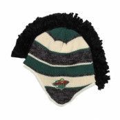 Reebok - NHL Grön pom Beanie - Minnesota Wild Faceoff Mohawk Knit @ Hatstore