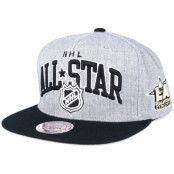 Mitchell&Ness - Grå snapback Keps - NHL 2017 ASG Arch Snapback @ Hatstore