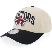 Mitchell&Ness - NBA Beige adjustable Keps - Toronto Raptors Pro Crown NHL Sand/Black/Grey A-Frame Adjustable @ Hatstore