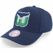 Mitchell&Ness - NHL Blå adjustable Keps - Hartford Whalers Team Ground 2.0 Pro Blue Adjustable @ Hatstore