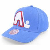 Mitchell&Ness - NHL Blå adjustable Keps - Quebec Nordiques Team Ground 2.0 Pro Blue Adjustable @ Hatstore