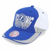 Mitchell&Ness - NHL Blå adjustable Keps - Tampa Bay Lightning Retrodome Pro Blue Adjustable @ Hatstore