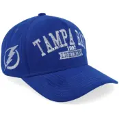 Mitchell&Ness - NHL Blå adjustable Keps - Tampa Bay Lightning Shady Suede Pro Navy A-frame Adjustable @ Hatstore