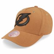 Mitchell&Ness - NHL Brun adjustable Keps - Hatstore Exclusive x Tampa Bay Lightning Trek NHL Brown Adjustable @ Hatstore