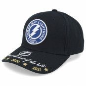 Mitchell&Ness - NHL Svart adjustable Keps - Tampa Bay Lightning Against The Best Pro Black Adjustable @ Hatstore