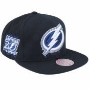 Mitchell&Ness - NHL Svart snapback Keps - Tampa Bay Lightning Big Face 7.0 Black Snapback @ Hatstore