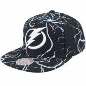 Mitchell&Ness - NHL Svart snapback Keps - Tampa Bay Lightning Storm Season Black Snapback @ Hatstore