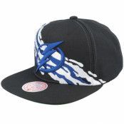 Mitchell&Ness - NHL Svart snapback Keps - Tampa Bay Lightning Vintage Paintbrush Black Snapback @ Hatstore