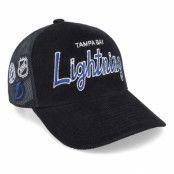 Mitchell&Ness - NHL Svart trucker Keps - Tampa Bay Lightning Times Up Black Trucker @ Hatstore