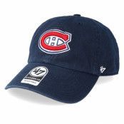 47 Brand - NHL Blå adjustable Keps - Montreal Canadiens 47 Clean Up Navy Adjustable @ Hatstore