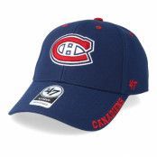 47 Brand - NHL Blå adjustable Keps - Montreal Canadiens Defrost 47 Mvp Black Navy/Red Adjustable @ Hatstore