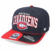 47 Brand - NHL Blå adjustable Keps - Montreal Canadiens McCaw Mvp DP Dark Navy/Red Adjustable @ Hatstore