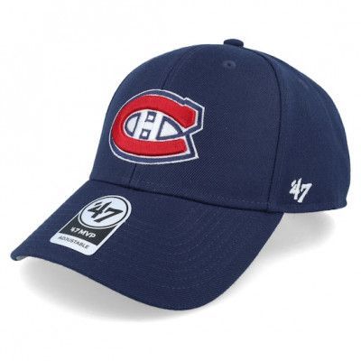 47 Brand - NHL Blå adjustable Keps - Montreal Canadiens Montreal Canadiens MVP Light Navy Adjustable @ Hatstore