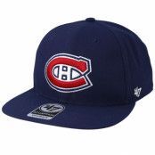 47 Brand - NHL Blå snapback Keps - Montreal Canadiens No Shot 47 Captain Light Navy Snapback @ Hatstore