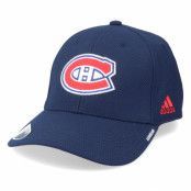 Adidas - NHL Blå flexfit Keps - Montreal Canadiens Coach Structured Navy Flexfit @ Hatstore