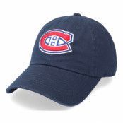 American Needle - NHL Blå unconstructed Keps - Montreal Canadiens Blue Line Navy Dad Cap @ Hatstore