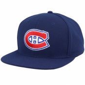 Fanatics - NHL Blå snapback Keps - Montreal Canadiens Value Core Navy Snapback @ Hatstore