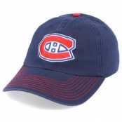 Fanatics - NHL Blå unconstructed Keps - Montreal Canadiens Fan Unstructured Navy Adjustable - Fanatics @ Hatstore