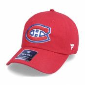 Fanatics - NHL Röd unconstructed Keps - Montreal Canadiens Primary Logo Core Red Dad Cap @ Hatstore