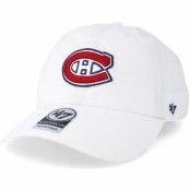 Keps Montreal Canadiens Clean up White Adjustable - 47 Brand - Vit Reglerbar