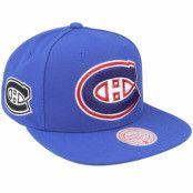 Mitchell&Ness - NHL Blå snapback Keps - Montreal Canadiens Alternate Flip Blue Snapback @ Hatstore