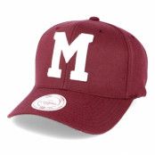 Mitchell&Ness - NHL Röd adjustable Keps - Montreal Canadiens Team Logo Flexfit 110 Burgundy Adjustable @ Hatstore