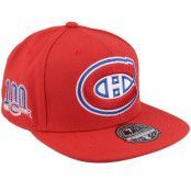 Mitchell&Ness - NHL Röd fitted Keps - Montreal Canadiens Vintage Red Fitted @ Hatstore