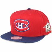 Mitchell&Ness - NHL Röd snapback Keps - Montreal Canadiens NHL 2017 ASG 2T Snapback @ Hatstore