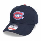 Outerstuff - NHL Blå adjustable Keps - Kids Montreal Canadiens Precurved College Navy Adjustable @ Hatstore