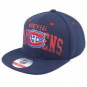 Outerstuff - NHL Blå snapback Keps - Kids Montreal Canadiens Life Style Printed Flatbrim Navy Snapback @ Hatstore