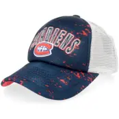 Outerstuff - NHL Blå trucker Keps - Kids Montreal Canadiens Top Player Navy/White A-frame Trucker @ Hatstore