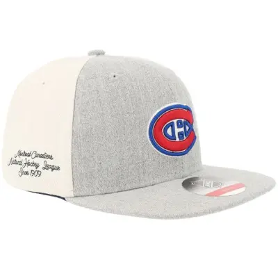 Outerstuff - NHL Grå snapback Keps - Kids Montreal Canadiens Ace In The Hole Heather Grey Snapback @ Hatstore