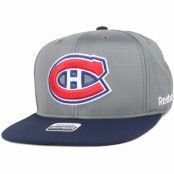 Reebok - NHL Grå snapback Keps - Montreal Canadiens Ripstop Snapback @ Hatstore