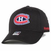 Reebok - NHL Svart flexfit Keps - Montreal Canadiens BL Black Flexfit @ Hatstore